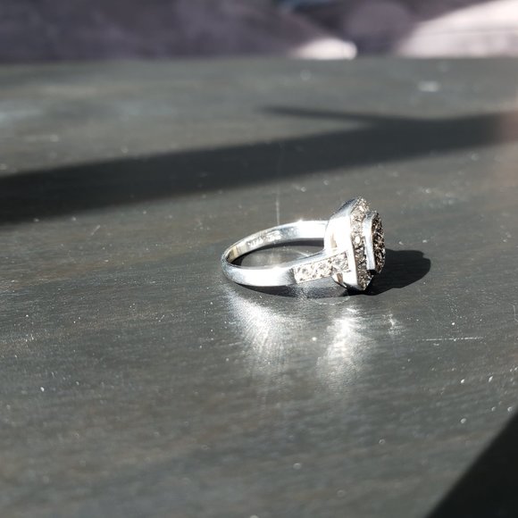 Le Vian 14K White Gold 1/2 Carat t.w. Diamond Ring - Picture 6 of 9